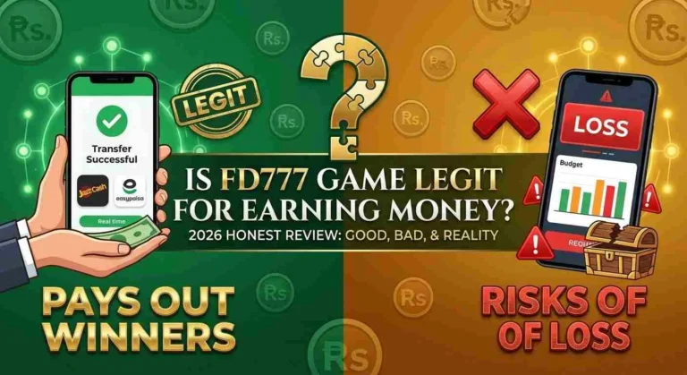 Is FD777 Game Legit for Earning Money? An Honest 2026 Review